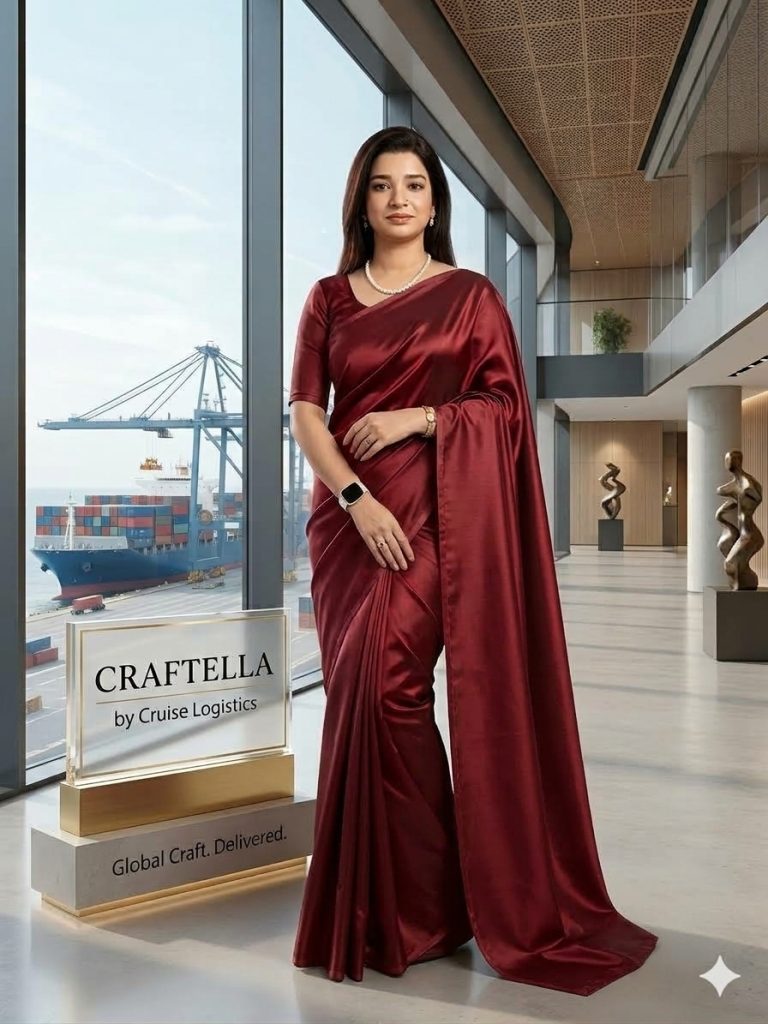 Maroon Silk